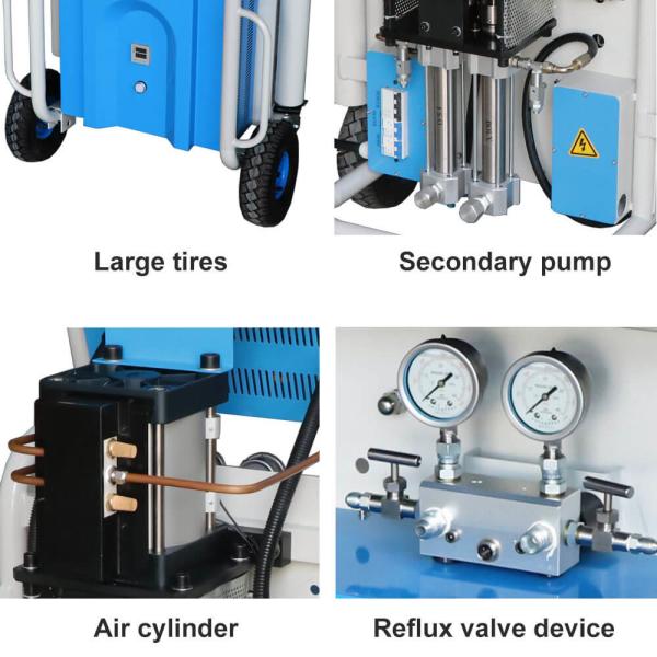 3 Phase Pneumatic Polyurethane Spray Foam Machine 17MPa CNMC-E2
