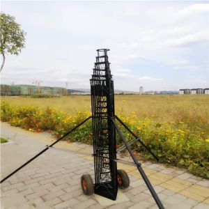 Portable 40ft Telescopic Self Supporting Antenna Towers