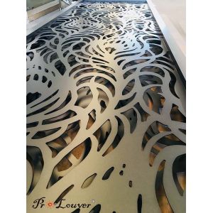 China Customized Aluminum Decorative Laser Cut Metal Panels For Hotel Fence on sale