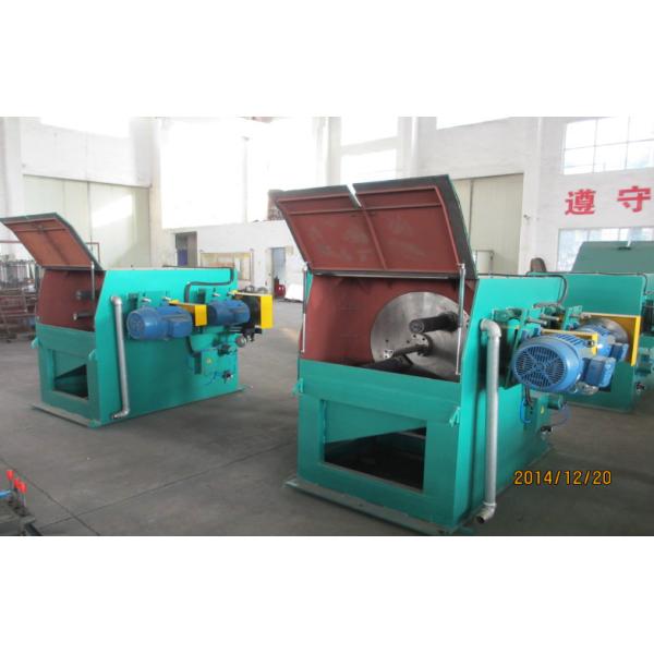 Professional Fully Automatic Abrasive Belt Grinding Machine With 350mm Pole
