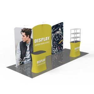 3X6 Reusable Trade Show Booth Displays , Pop Up Exhibition Stands Machine