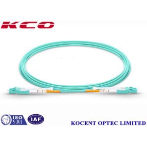 Switchable LC Uniboot MM OM4 100G Fiber Optic Patch Cord PVC LSZH 3.0mm 3m 5m 7m