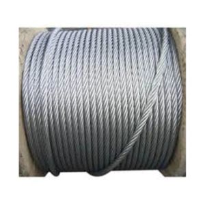Galvanized High Tensile Steel Wire Rope with 7x19 Construction and 1570MPA Tensile Strength for Various Applications