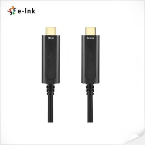 USB 3.1 Type C To C AOC Active Optical Cable 2 Core MMF Fiber Optic Accessories