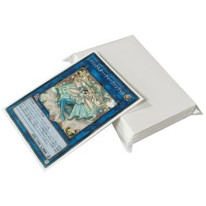 Custom Standard Size YGO 62x89mm Board Game Sleeves Plastic Card Sleeves White