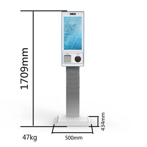 Quality Smart POS Kiosk Automated Checkout Machine With Camera Printer Scanner wholesale