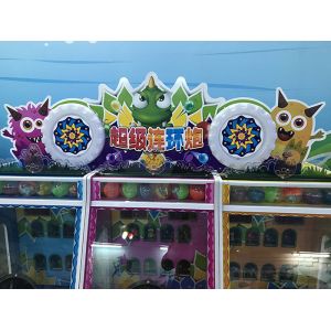 Redemption Super Salvo Ball Shooting Game Machine for Children