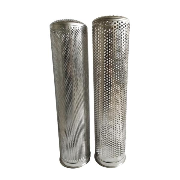 Straight Tube #2 Mesh Filter Basket Strainer Wire Mesh Basket
