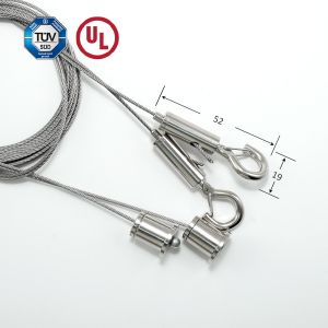 Suspension System For Ceiling Hanging LED Light