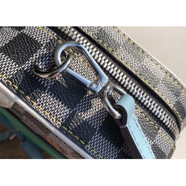 Single Strap Square Leather 20cm Womens Travel Handbag For Ladies