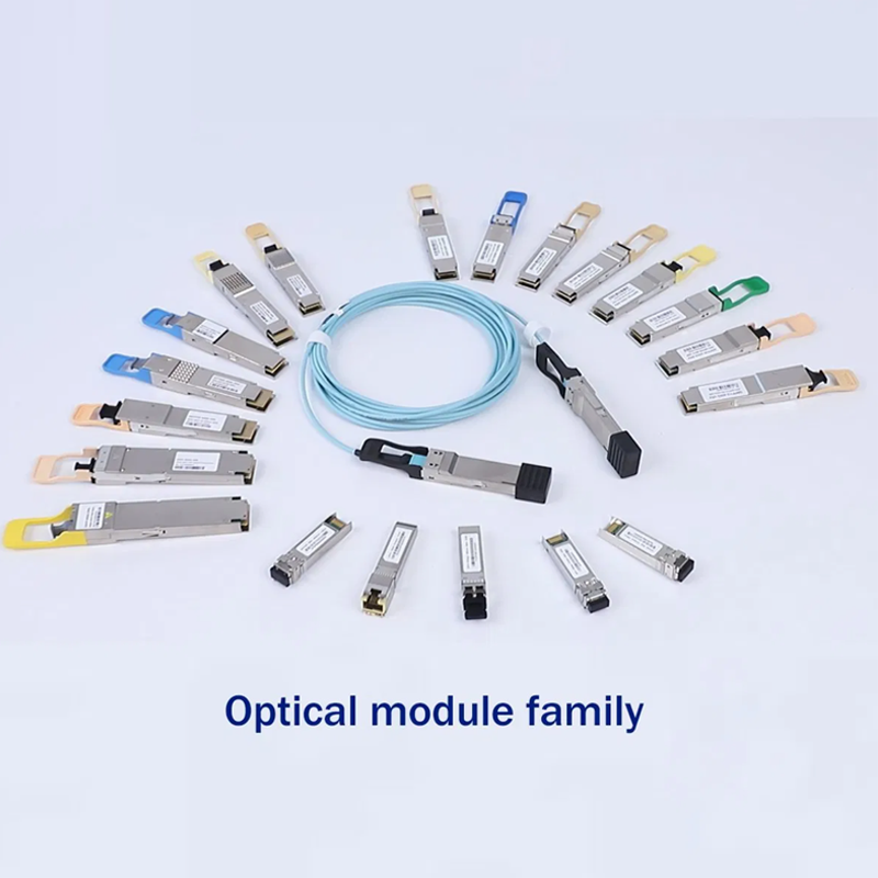 High speed 400G QSFP112 SR4 Optical Transceiver Module High Speed 850nm 100m MMF