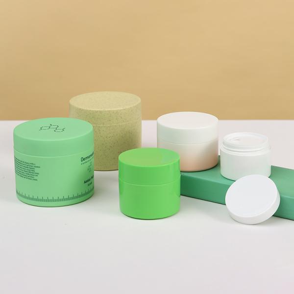 30ml 40ml 50ml 60ml 80ml 100ml 120ml 200ml 250ml 400ml 500ml 1L Chocolate PET Plastic Cream Jar for Food Collar Material