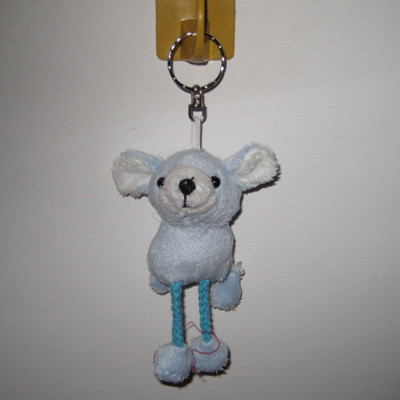 Quality promotional stuffed plush mice toys keyring wholesale