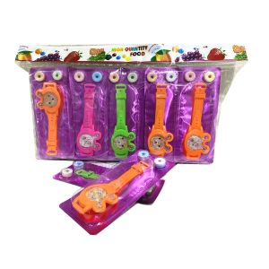 China Tasty Pressed Whistle Candy With Hand Watch Novelty Candy With Toys Watch Candy For Kids on sale