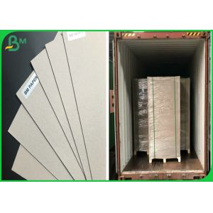 1mm Mix Pulp Waste Paper Sheets Grey Chipboard For Packing Box