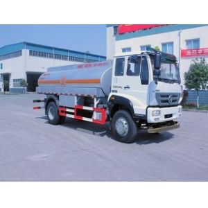China Steering Wheel Computer Refueling Vehicle / Refuel Truck For Gas on sale