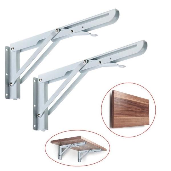 Quality Wall Mounted Metal Shelf Brackets with Welding Process and Protective Coating wholesale