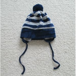 China Velvet Cute Baby Hats Winter Warm Bonnet Breathable Cotton on sale