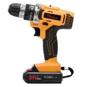 21Volt Cordless Power Tools Combo Kits 41PCS Lithium Ion Battery Operated Drill