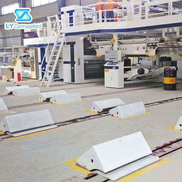 TUV Corrugated Cardboard Machine , 1000 KG Unloading Roller Conveyor