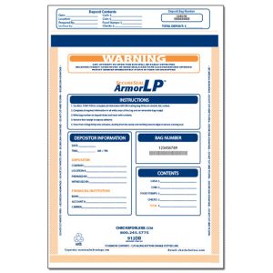 0.02-0.14mm Thickness Plastic LDPE Tamper Evident Security Bags