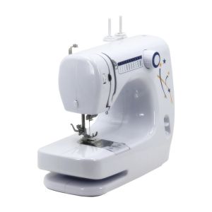 Double Needle 12 Stitches Zig Zag Electric Sewing Machine for Clothes As
