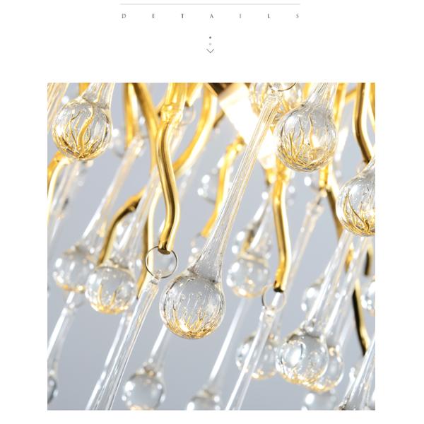 Modern Crystal LED Chandelier Lighting for Dining Room Decoration Luxury loft chandelier(WH-MI-210)