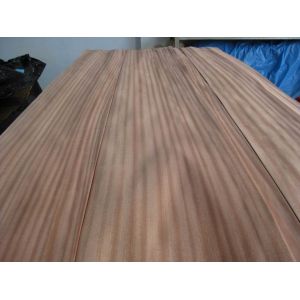 Sliced Natural Sapele Wood Veneer Sheet