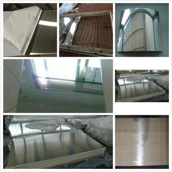 8K Mirror Finish 201 / 304 Stainless Steel Coil Sheet 0.3mm - 20mm Thickness