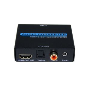 HDMI TO HDMI Audio SPDIF Coaxial 3.5mm Converter
