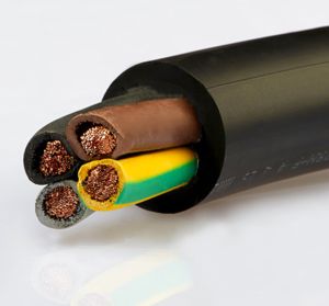 China High Quality Gold Supplier Flexible Copper Cable Low Voltage Rubber for Industrial Use