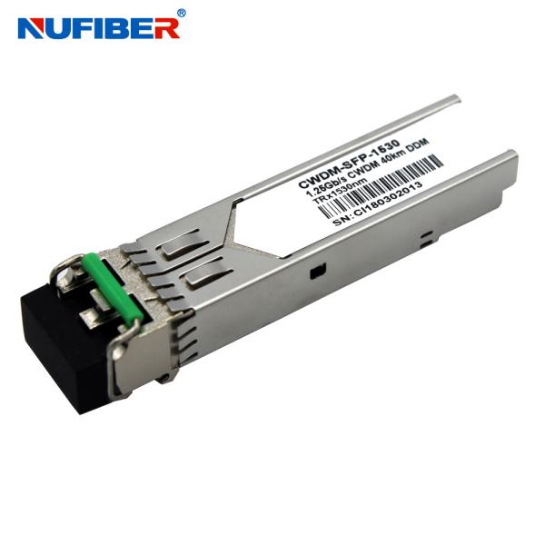 SFP-CWDM-GE20-1270 1.25G SFP Transceiver Compatible with Cisco Duplex LC 1270nm