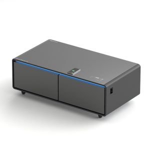 Home Furniture Touch Table with Refrigerator Speaker Phone Charger and Touch