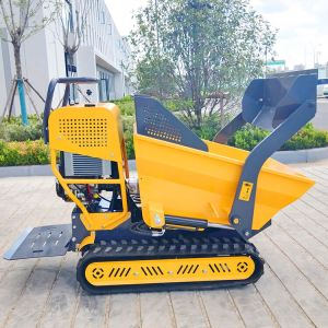 Cheap Factory Direct Sell Mini Dumper Mini Hydraulic Dumper Full Hydraulic Control Mini Transporter with Briggs Stratton for sale