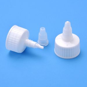 Long Nozzle Paint Bottle Cap , 28mm Bottle Twist Cap