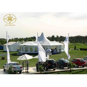 Double Wareproof Pagoda Party Tent Commercial Removable Stable Structure