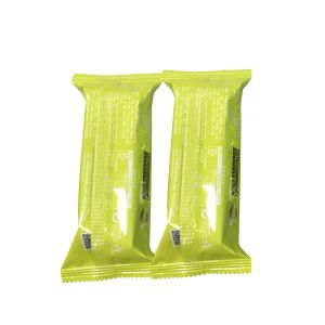 customize plastic package bag with back sealed protein bar pouch for nutrition