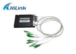 ABS box 100Ghz 1 x 8 DWDM Mux Demux modules with LC / APC connector