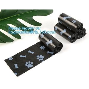 Biodegradable custom made pet dog waste bag, Wholesale Custom Colorful Pet Poop