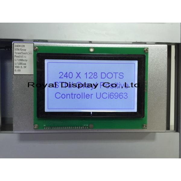 240*128 Graphic FSTN LCD Module With PCB T6963C Wide Temperature Industrial