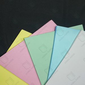 Toppest Quality POS Printer 75*75 NCR Carbonless Paper Rolls Primary Wood Pulp