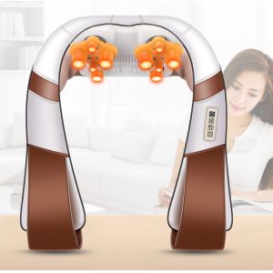 China Electronic Vibration Tapping Shiatsu Neck And Shoulder Massager With Heat on sale