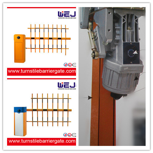 Straight Automatic Barrier Gate Steel Housing Material 300W With Safety Sensors