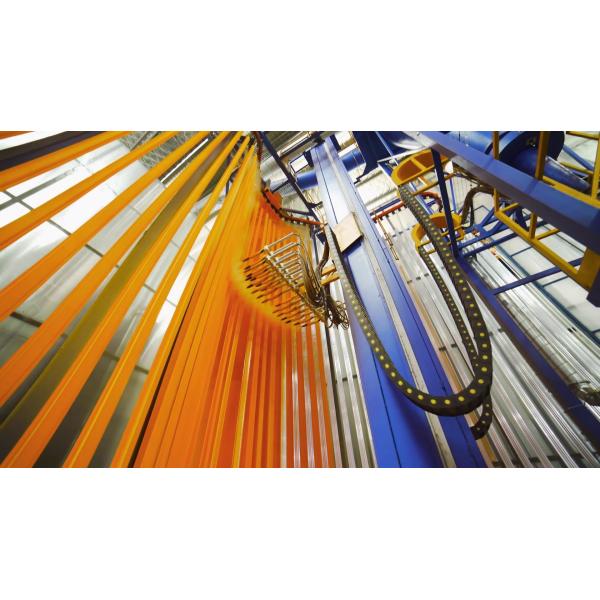 Quality Full-automatic Compact CE Certification Customized Vertical Powder Coating Line wholesale