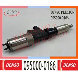 China 095000-0166 Genuine Common Rail Diesel Engine Fuel Injector For ISUZU 6HK1 8-94392862-4 on sale