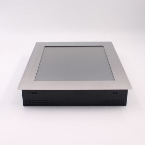 SUS304 Industrial Panel Mount Monitor IP65 CNC Panel With DVI HDMI