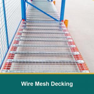 China Wire Mesh Decking For Warehouse Pallet Racking wire mesh decks For Metal Shelving on sale