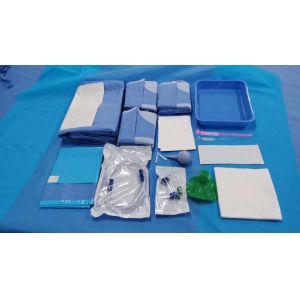 Cheap Blue C Section Surgical Drape Waterproof Design with PP Material for sale