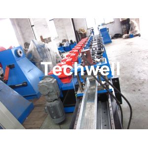 Cheap High Productivity C Purlin Roll Forming Machine With Manual Or Hydraulic Decoiler for sale