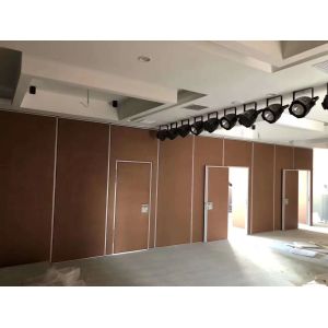 Manual Movable Wall System Sliding Folding Partition With Doors